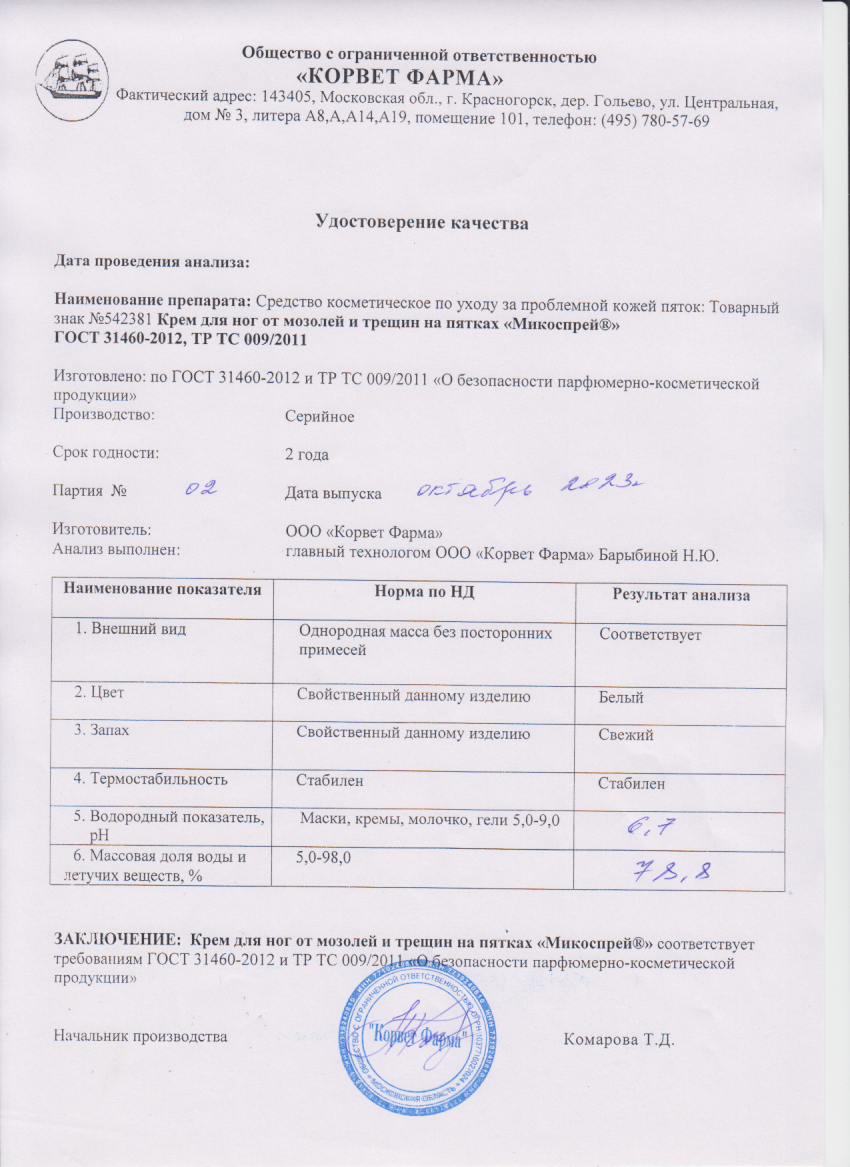 Паспорт №10202302